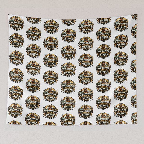 Item preview, Doberman Stole My Bed Funny Doberman Gift designed and sold by WildVista.