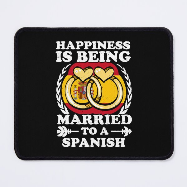 Item preview, Happiness Is Being Married To A Spanish designed and sold by GabbyKash.