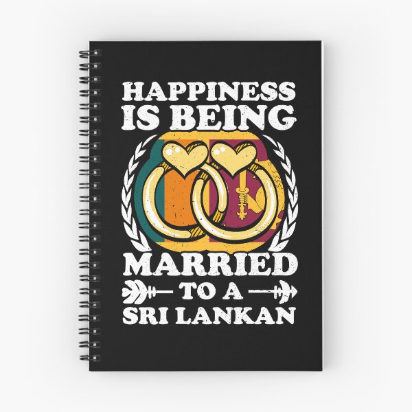 Item preview, Happiness Is Being Married To A Sri Lankan designed and sold by GabbyKash.