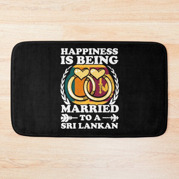 Item preview, Happiness Is Being Married To A Sri Lankan designed and sold by GabbyKash.