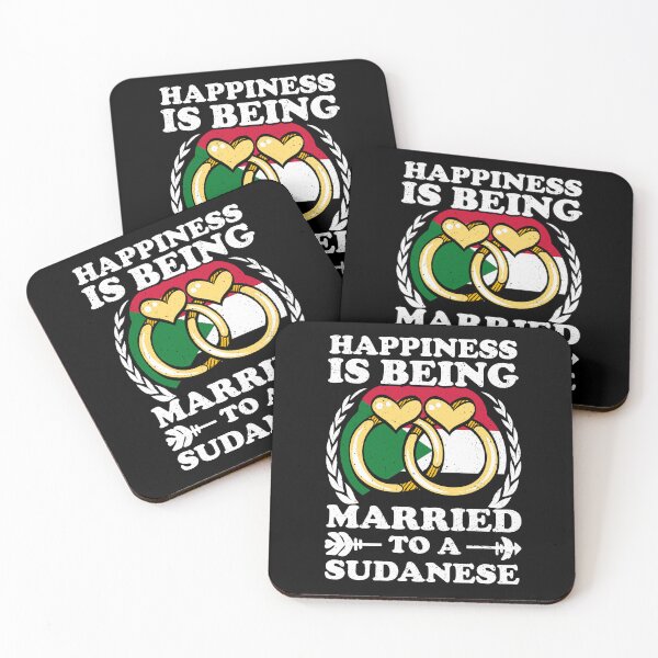 Item preview, Happiness Is Being Married To A Sudanese designed and sold by GabbyKash.