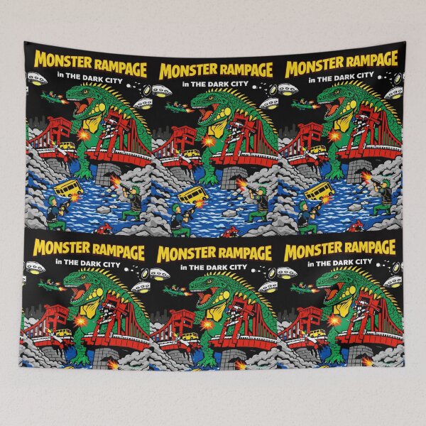 Item preview, Monster Rampage in Dark City designed and sold by fatrin99.