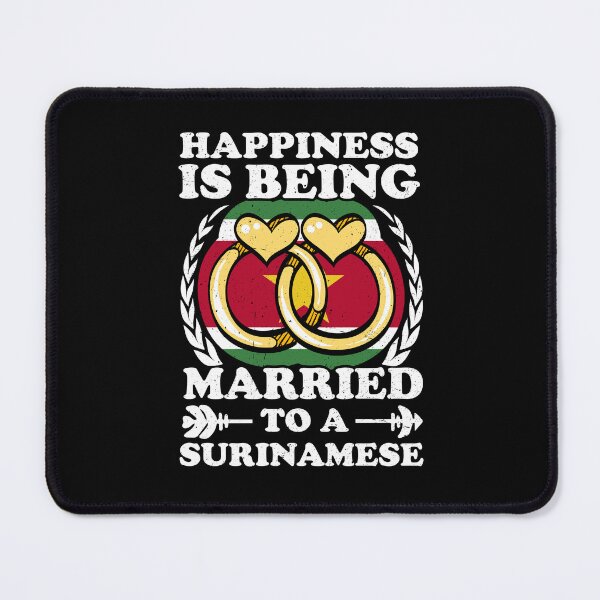 Item preview, Happiness Is Being Married To A Surinamese designed and sold by GabbyKash.