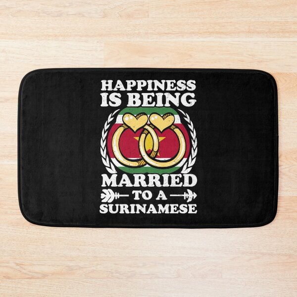 Item preview, Happiness Is Being Married To A Surinamese designed and sold by GabbyKash.