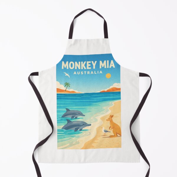 Item preview, Monkey Mia Shark Bay Coast – Denham and Francois Peron National Park Western Australia designed and sold by Places On Earth.