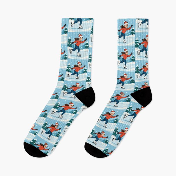 Item preview, Winter Joy Ice Skating designed and sold by MinimalistMint.