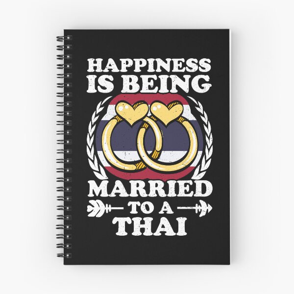 Item preview, Happiness Is Being Married To A Thai designed and sold by GabbyKash.