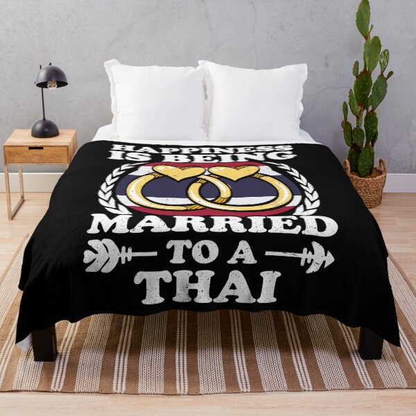 Item preview, Happiness Is Being Married To A Thai designed and sold by GabbyKash.