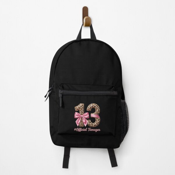 Item preview, Leopard Print Number Thirteen Official Teenager designed and sold by jkrphoto.