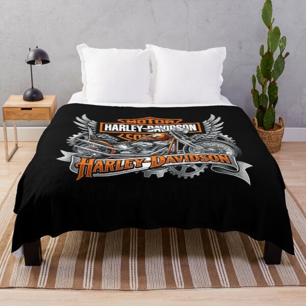Artikelvorschau, Harley Davidson Custom American Rider Motorradillustration entworfen und verkauft von enzoade.