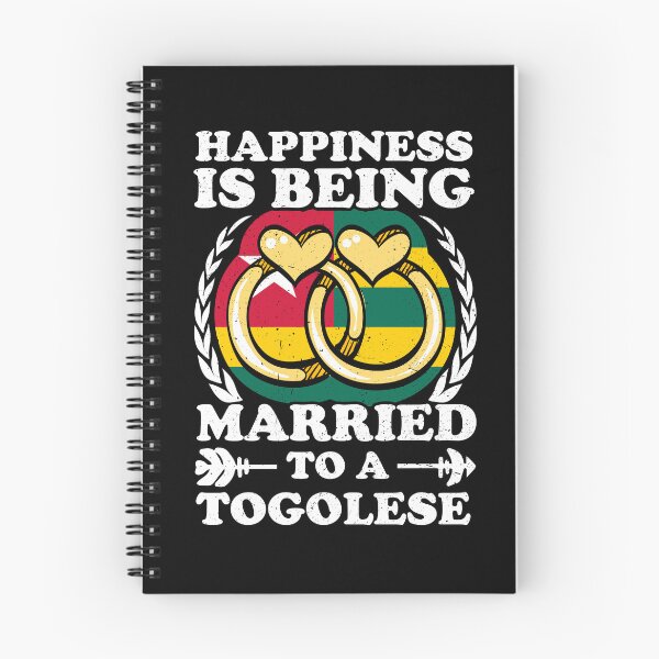 Item preview, Happiness Is Being Married To A Togolese designed and sold by GabbyKash.