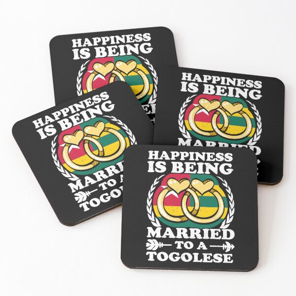 Item preview, Happiness Is Being Married To A Togolese designed and sold by GabbyKash.