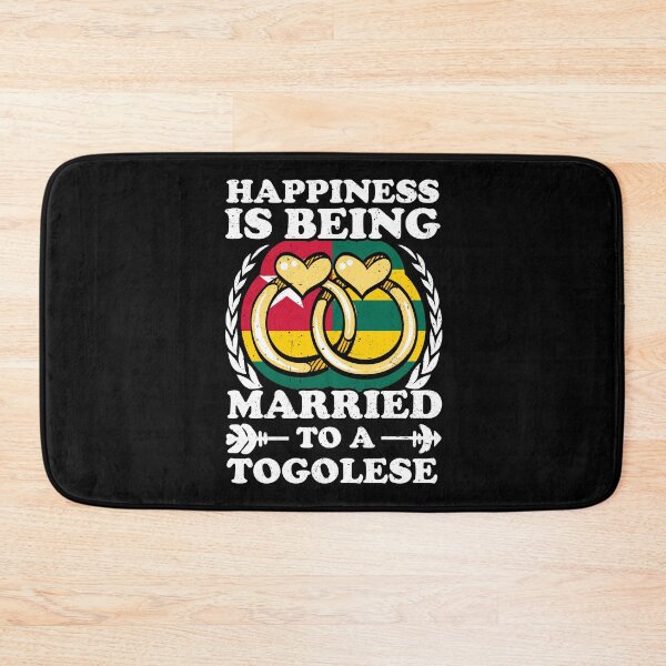 Item preview, Happiness Is Being Married To A Togolese designed and sold by GabbyKash.