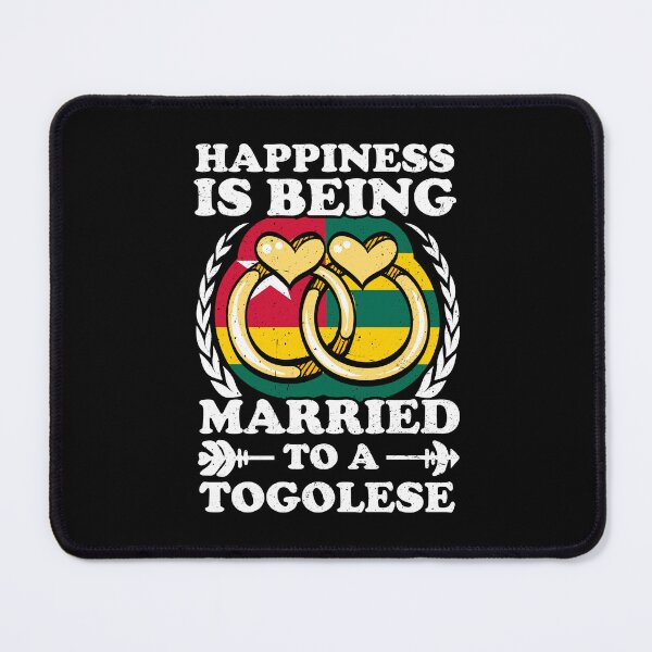 Item preview, Happiness Is Being Married To A Togolese designed and sold by GabbyKash.