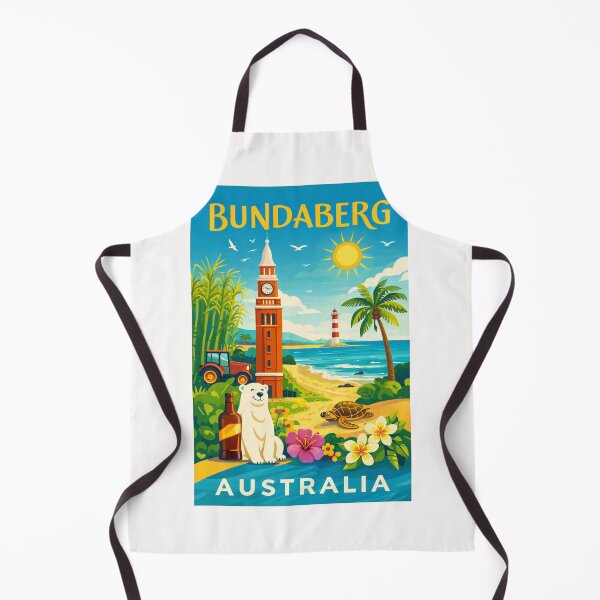Item preview, Bundaberg Queensland – Burnett River, Bargara and Mon Repos designed and sold by Places On Earth.