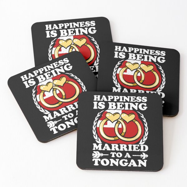 Item preview, Happiness Is Being Married To A Tongan designed and sold by GabbyKash.