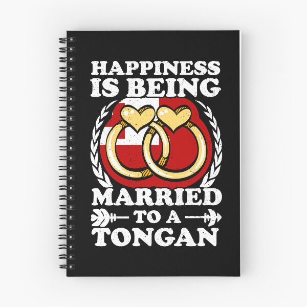 Item preview, Happiness Is Being Married To A Tongan designed and sold by GabbyKash.