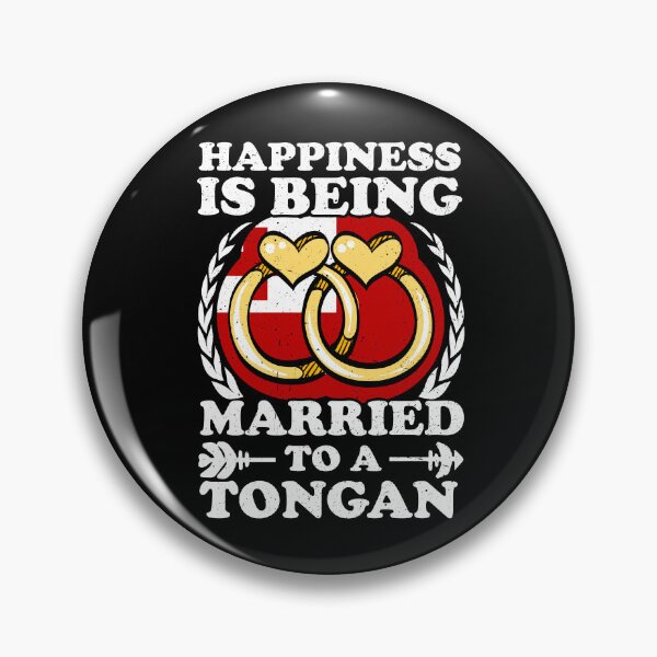 Item preview, Happiness Is Being Married To A Tongan designed and sold by GabbyKash.