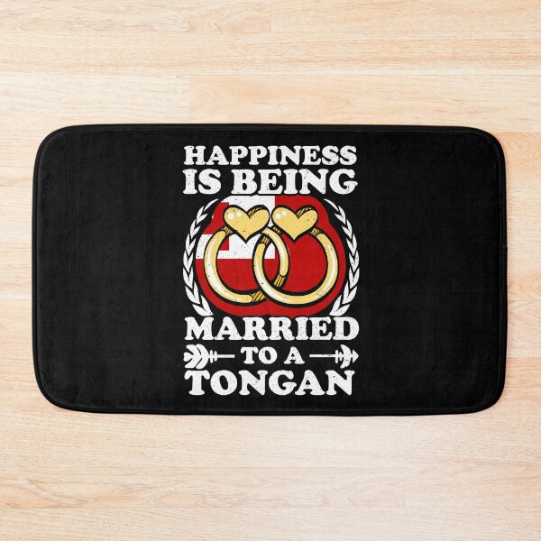 Item preview, Happiness Is Being Married To A Tongan designed and sold by GabbyKash.