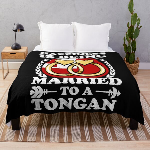 Item preview, Happiness Is Being Married To A Tongan designed and sold by GabbyKash.