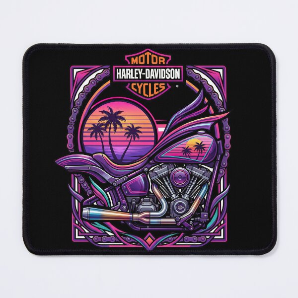Item preview, Harley Davidson Classic Rebel Motorbike Artwork designed and sold by enzoade.