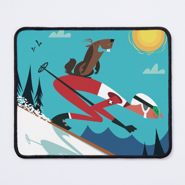 Item preview, Crans-Montana ski poster designed and sold by GAGodel.