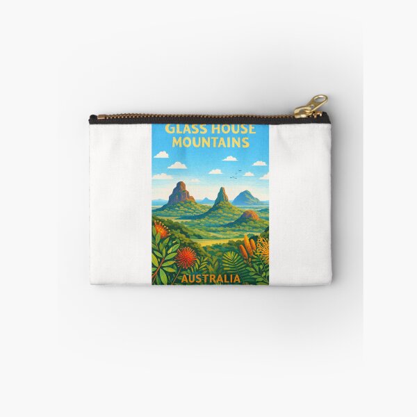 Item preview, Glass House Mountains Queensland – Mount Tibrogargan, Mount Beerwah and Sunshine Coast Hinterland designed and sold by Places On Earth.