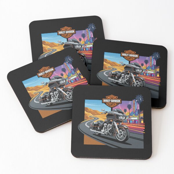Item preview, Harley Davidson Retro Steel Motorbike Illustration designed and sold by enzoade.