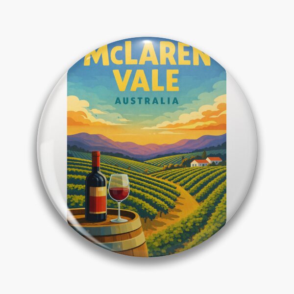Item preview, McLaren Vale South Australia – Fleurieu Peninsula Vineyards and Willunga Hills designed and sold by Places On Earth.