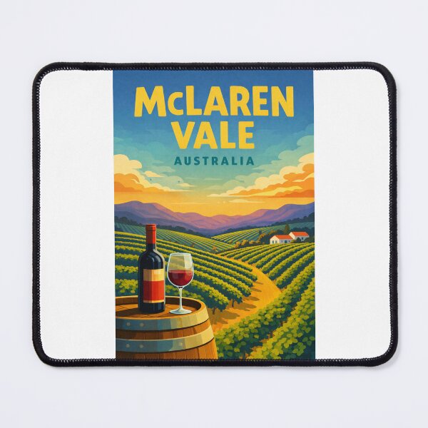 Item preview, McLaren Vale South Australia – Fleurieu Peninsula Vineyards and Willunga Hills designed and sold by Places On Earth.