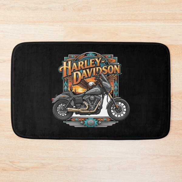 Item preview, Harley Davidson Steel Legend Motorbike Graphic Artwork designed and sold by enzoade.