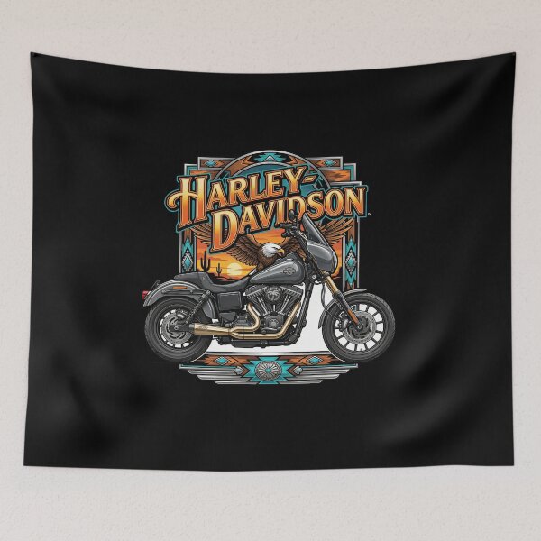 Item preview, Harley Davidson Steel Legend Motorbike Graphic Artwork designed and sold by enzoade.
