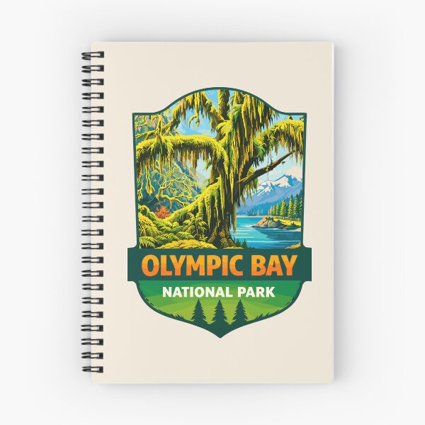 Item preview, Olympic National Park Sticker, Washington Poster designed and sold by Gideon Emmerich.