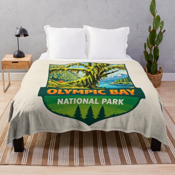 Item preview, Olympic National Park Sticker, Washington Poster designed and sold by Gideon Emmerich.