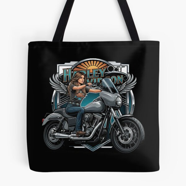 Item preview, Harley Davidson Dark Rider Custom Motorcycle Illustration designed and sold by enzoade.