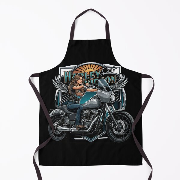 Artikelvorschau, Illustration eines Harley-Davidson Dark Rider Custom-Motorrads entworfen und verkauft von enzoade.