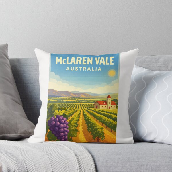 Item preview, McLaren Vale South Australia – Fleurieu Peninsula Vineyards and Gulf St Vincent designed and sold by Places On Earth.