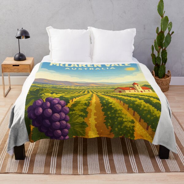 Item preview, McLaren Vale South Australia – Fleurieu Peninsula Vineyards and Gulf St Vincent designed and sold by Places On Earth.