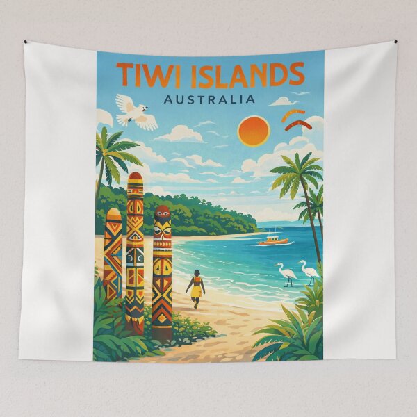 Item preview, Tiwi IslandsNorthern Territory – Bathurst Island and Melville Island in the Timor Sea designed and sold by Places On Earth.