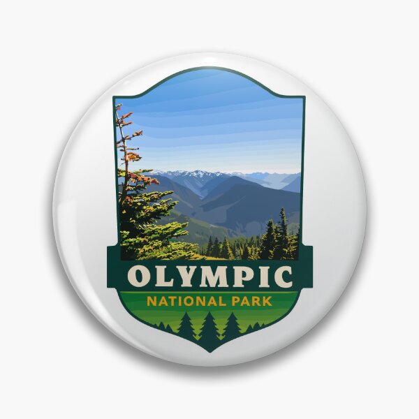 Item preview, Olympic National Park Sticker, Washington Poster designed and sold by Gideon Emmerich.