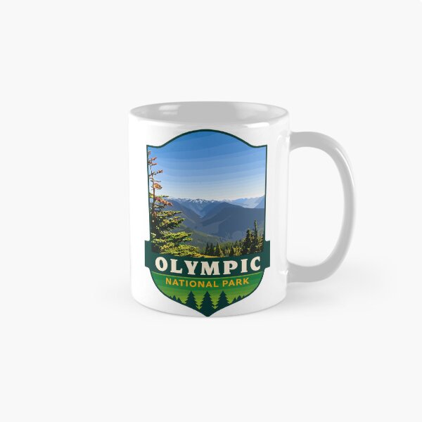 Item preview, Olympic National Park Sticker, Washington Poster designed and sold by Gideon Emmerich.