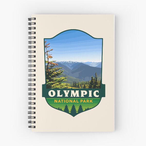 Item preview, Olympic National Park Sticker, Washington Poster designed and sold by Gideon Emmerich.