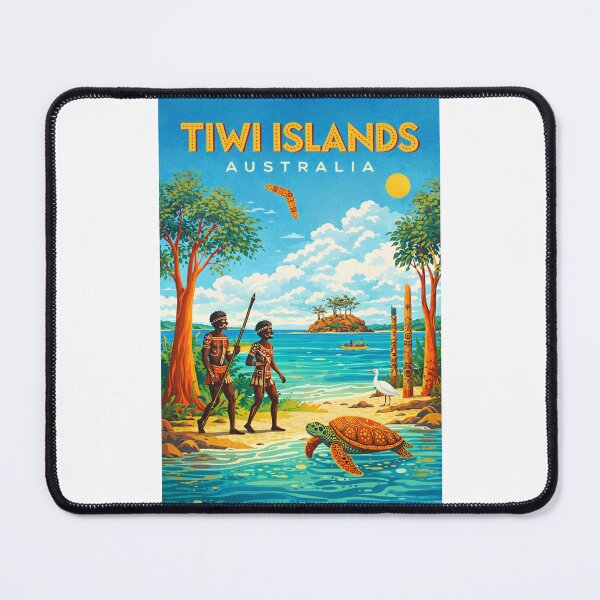 Item preview, Tiwi Islands Northern Territory – Bathurst Island, Melville Island and Arafura Sea designed and sold by Places On Earth.
