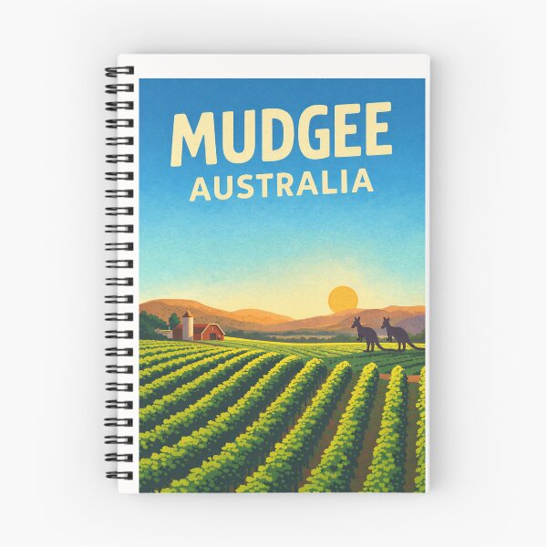 Item preview, Mudgee New South Wales – Central Tablelands Wine Region, Cudgegong River and Blue Mountains Hinterland designed and sold by Places On Earth.