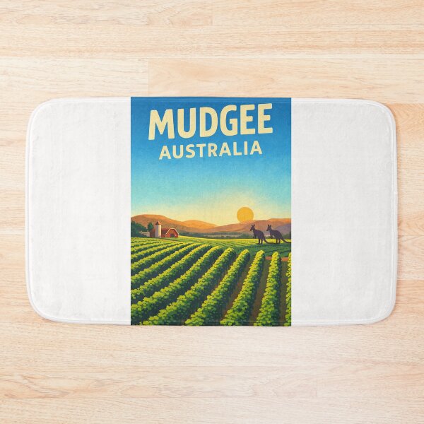 Item preview, Mudgee New South Wales – Central Tablelands Wine Region, Cudgegong River and Blue Mountains Hinterland designed and sold by Places On Earth.