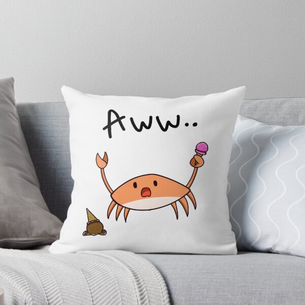 Item preview, Cute Crab saying Aww.. designed and sold by MisoDesign.