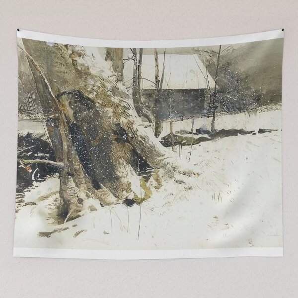 Item preview, Andrew Wyeth designed and sold by RemenarStudio.