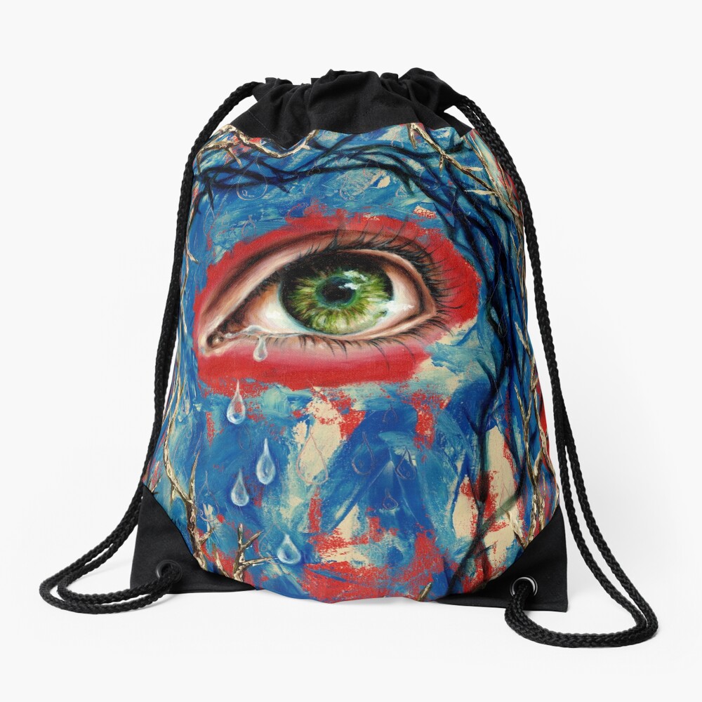 Item preview, Drawstring Bag designed and sold by hilo.