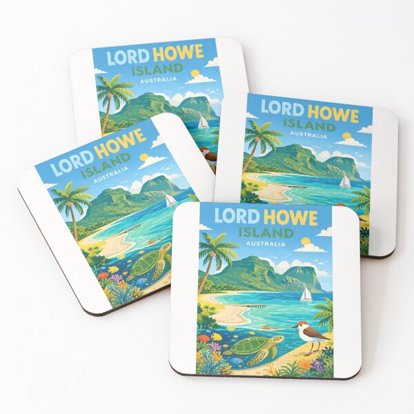 Item preview, Lord Howe Island New South Wales – Mount Gower, Ball’s Pyramid and Lord Howe Island Marine Park designed and sold by Places On Earth.