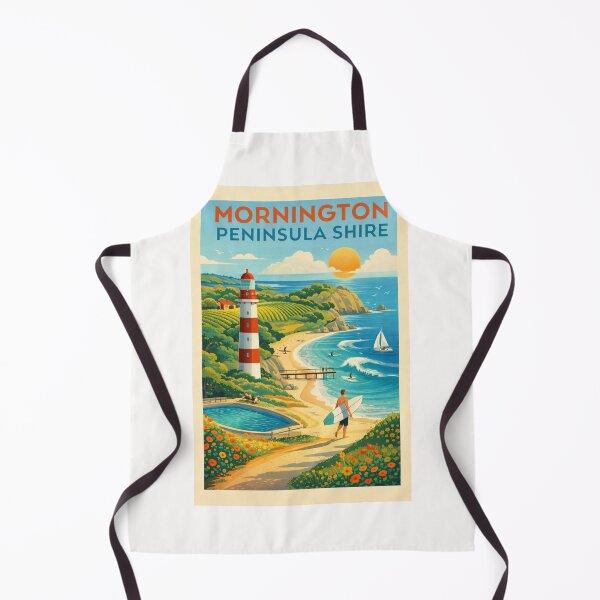 Item preview, Mornington Peninsula Shire Victoria – Portsea Lighthouse, Sorrento and Port Phillip Bay Coastline designed and sold by Places On Earth.
